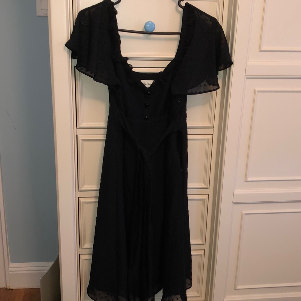 Alice Temperley for Target black with dots flutter